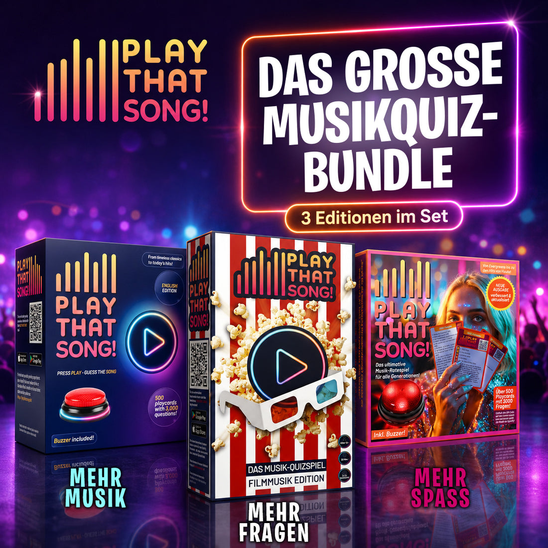 PLAY THAT SONG! – Das große Musikquiz-Bundle